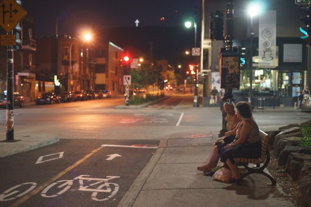 Photo taken at night with Nikkor 50mm and f/1.4 - not too bad, but some grain visible and detail lost